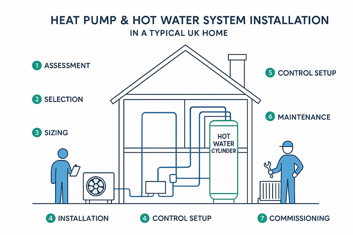 Step-by-Step Guide: Installing a Heat Pump for Hot Water