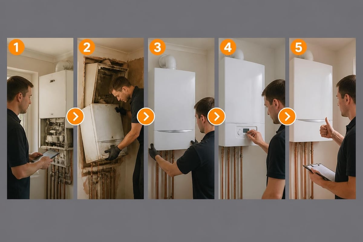 Boiler installation timeline
