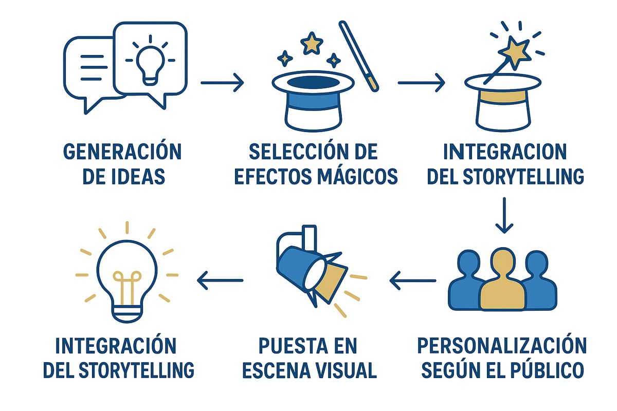 Creatividad y diseño de charlas con magia