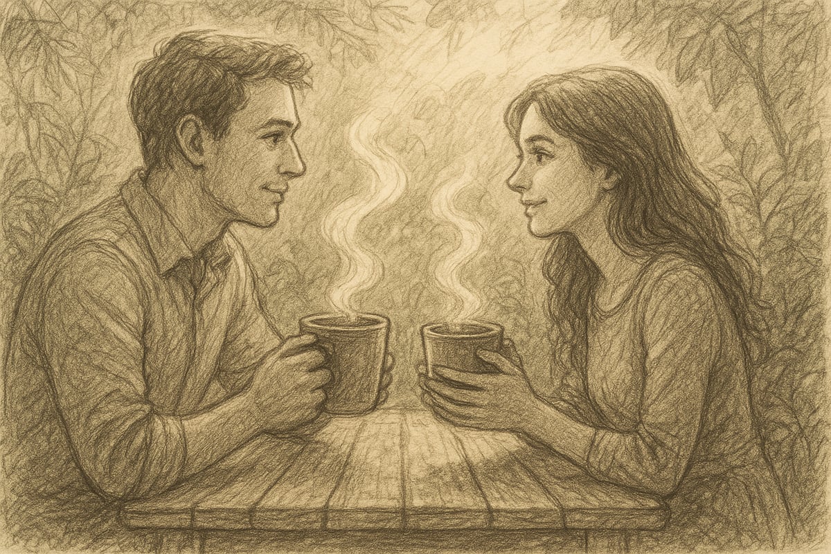 The Meaning of “Coffee With You”