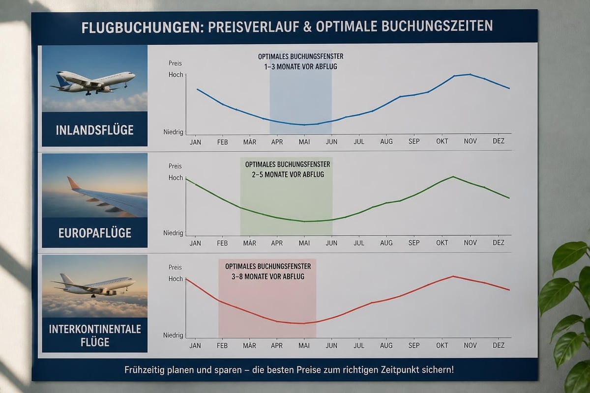 Flugbuchungs-Timing