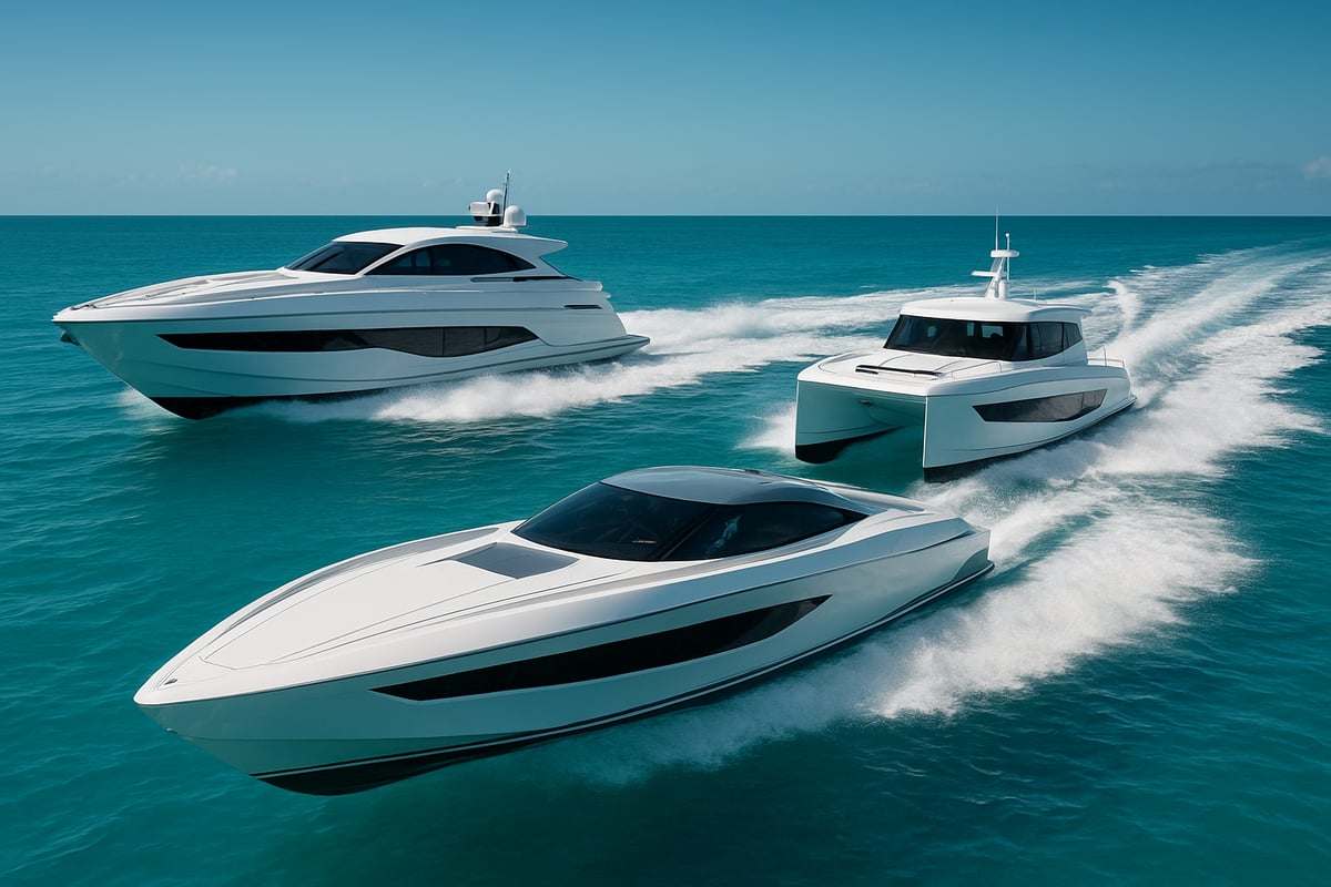 Motos de Agua Benidorm - article 50e74410 661f 40de bcf fotografia realista de varios tipos de barcos rapi 0 94a0yk Tipos de Barcos Rápidos Disponibles en 2026