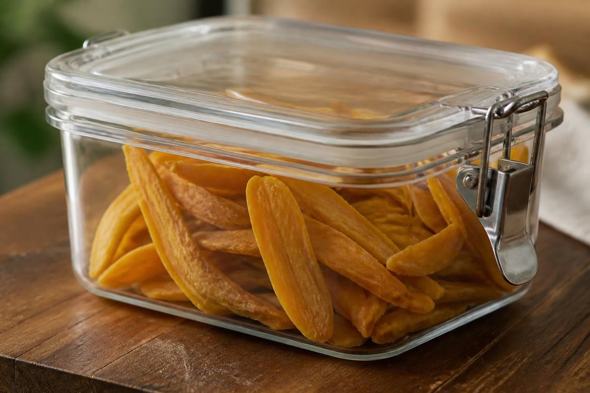 Dried mango storage guide