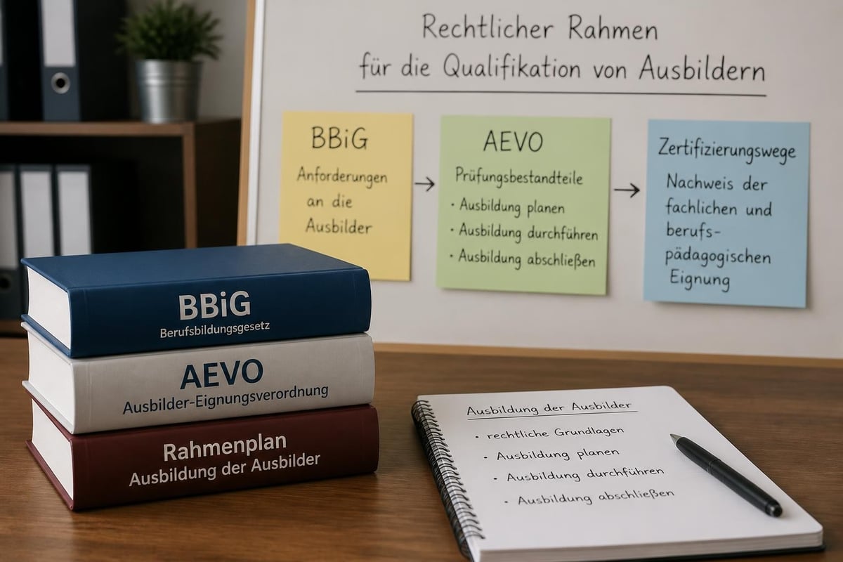 Rechtliche Anforderungen Ausbilderschein