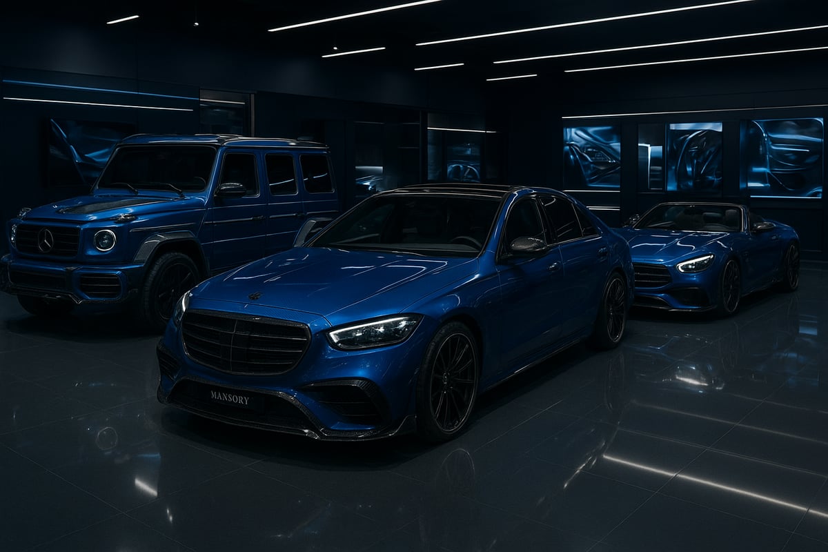 Mercedes Mansory Models & Kits for 2025
