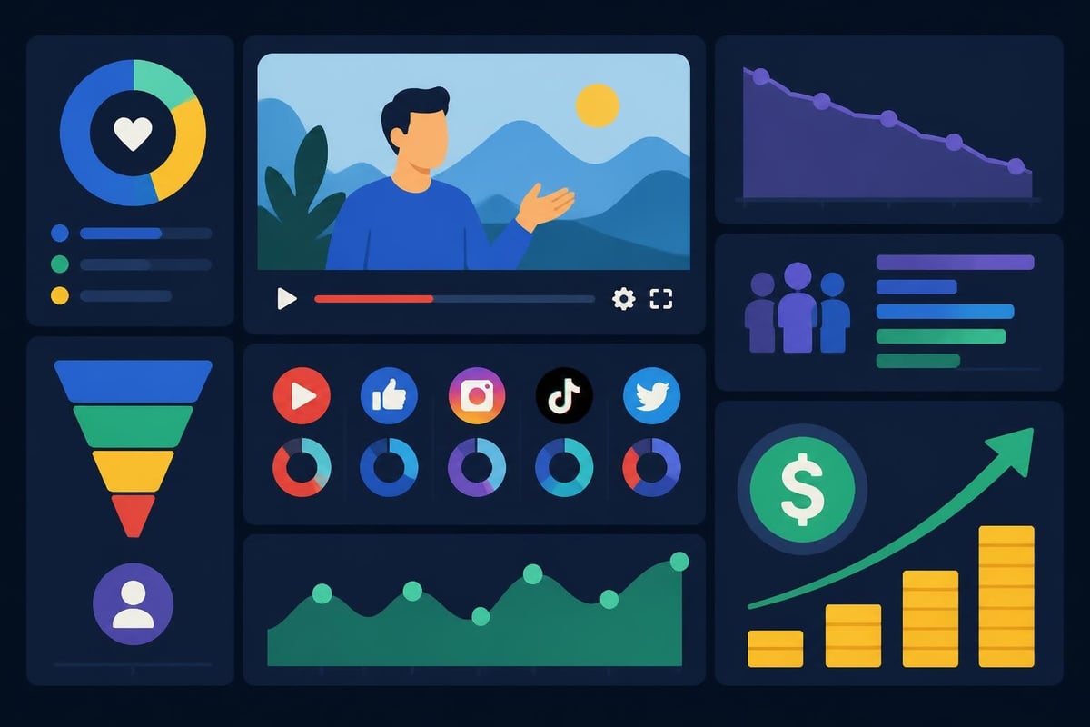 Video content ROI measurement