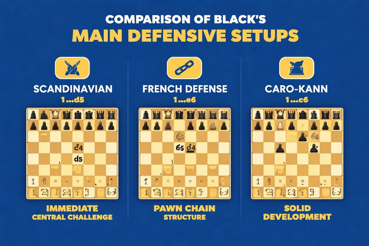 Black's defensive openings