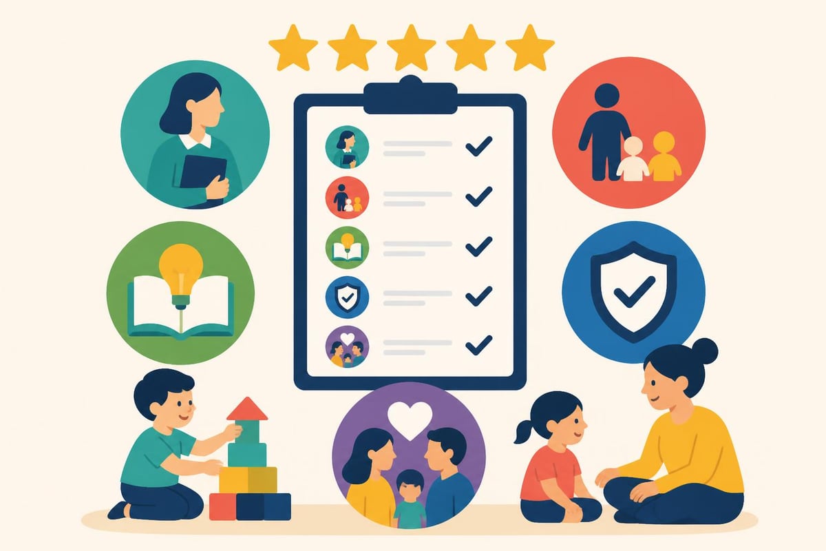 Quality rating evaluation criteria