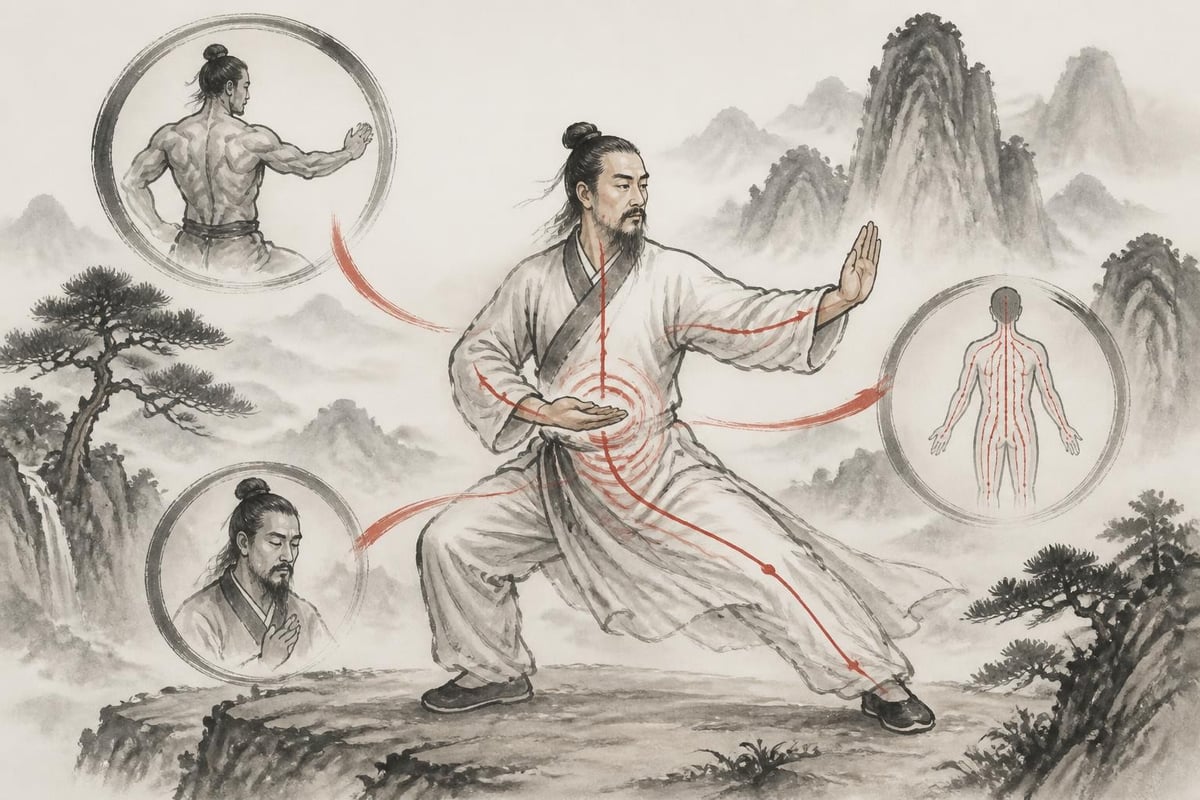 Power tai chi energy cultivation