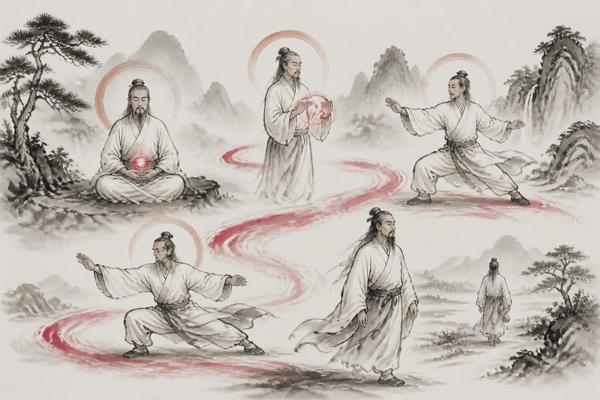 Internal energy in tai chi