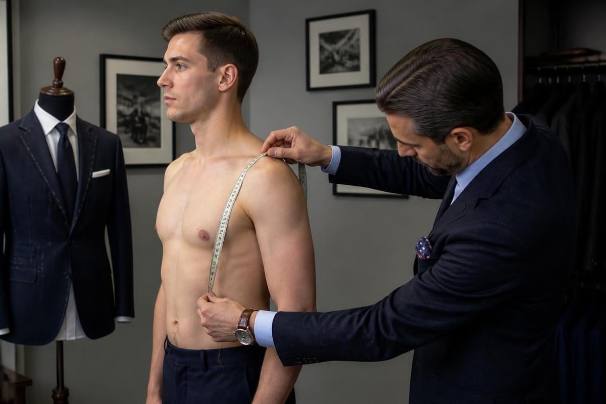 Professional tailoring measurements