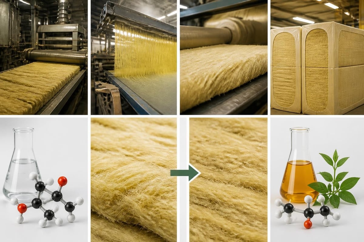 Earthwool ECOSE Technology manufacturing process