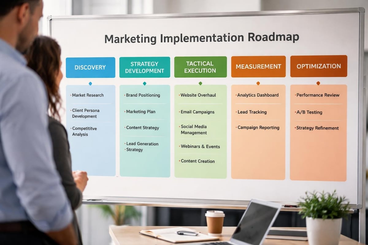 Marketing implementation timeline