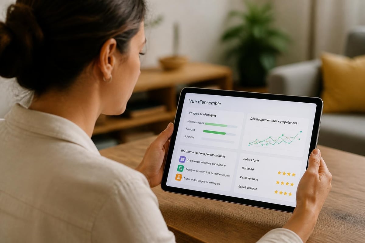 Progress tracking dashboard