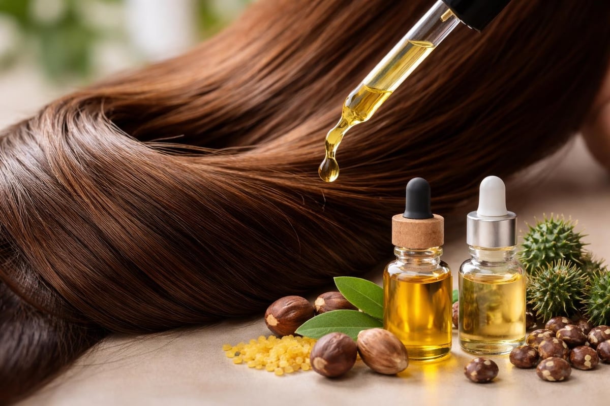 Molecular action of beard oil ingredients