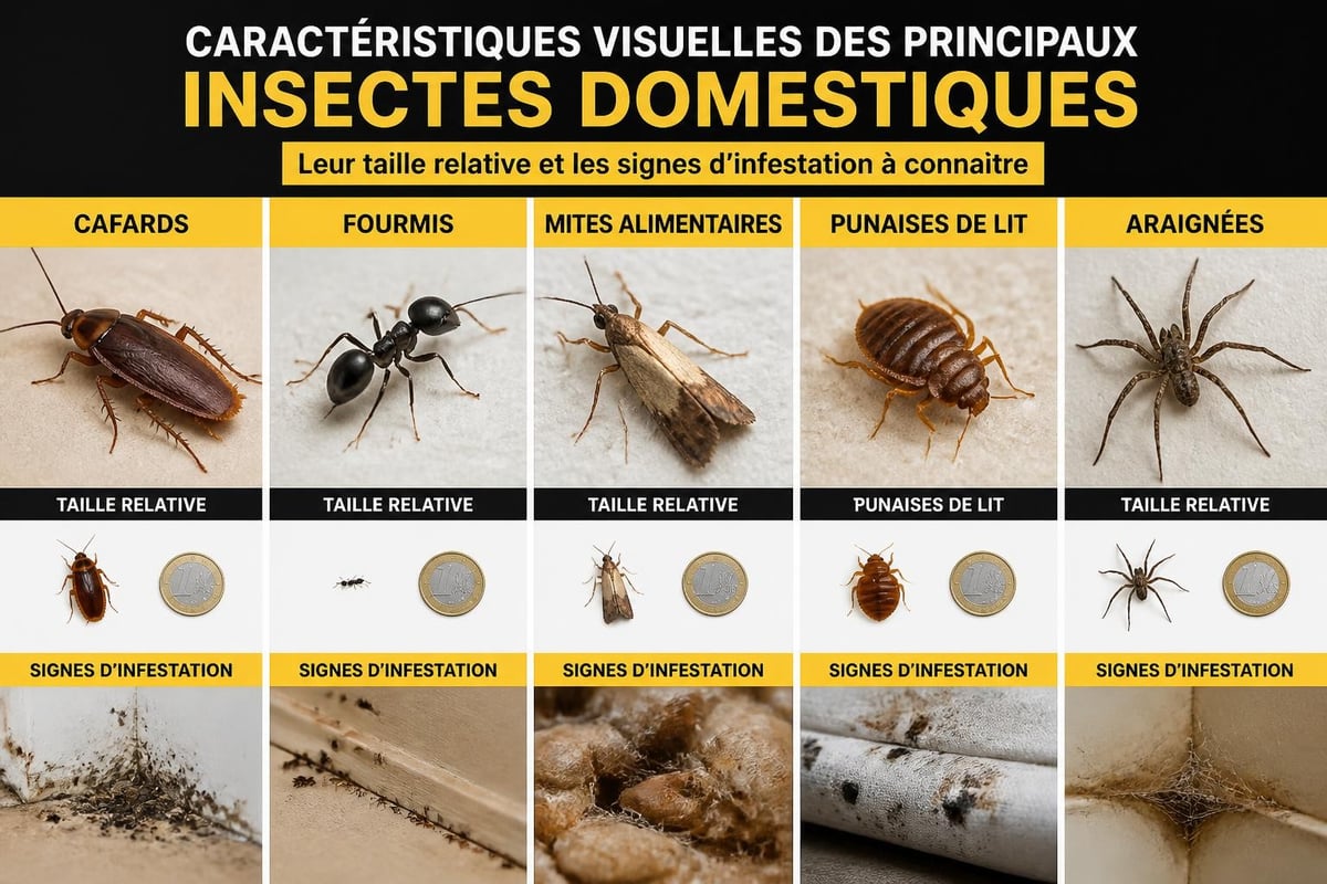 Identification des insectes domestiques