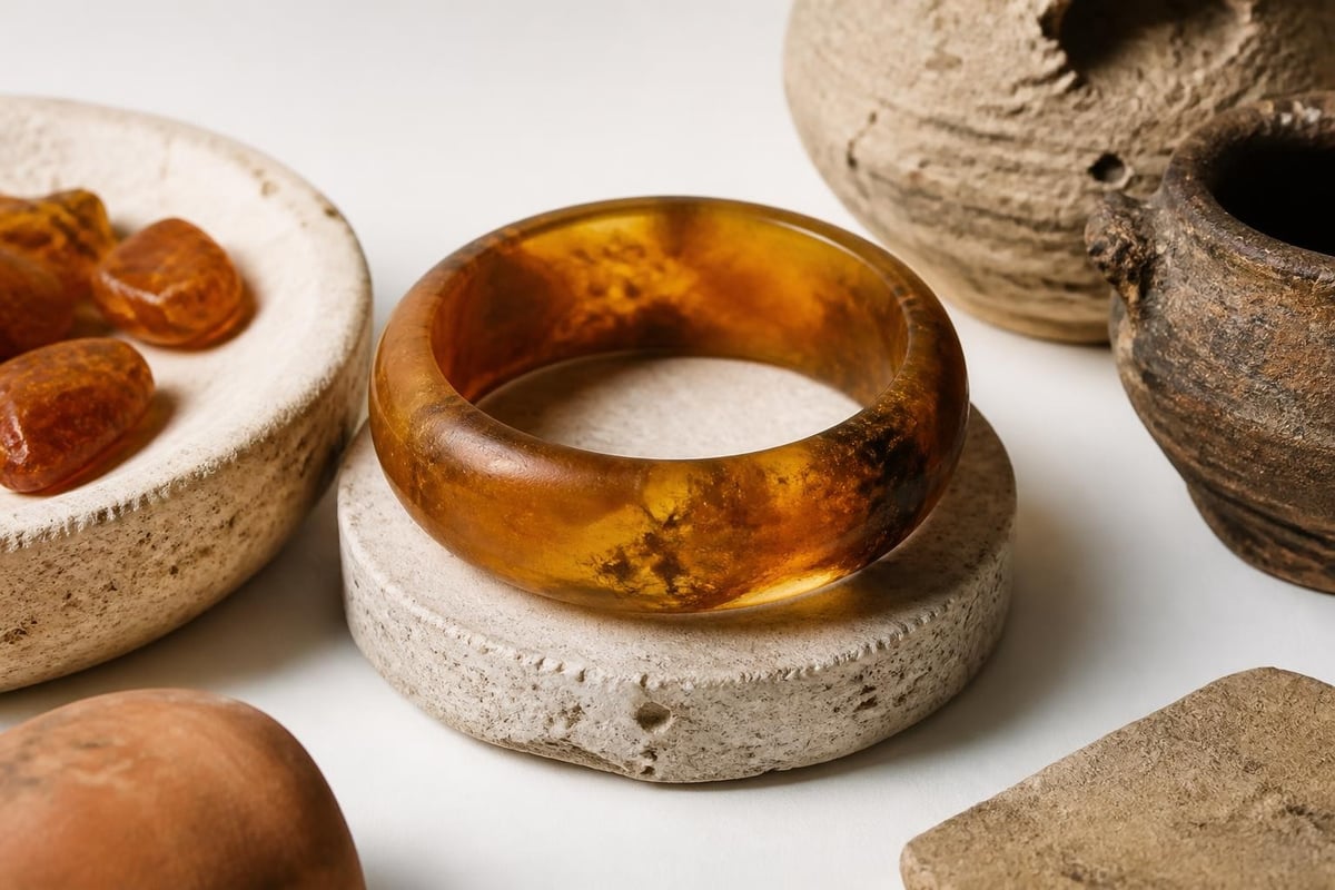 Ancient amber trade routes