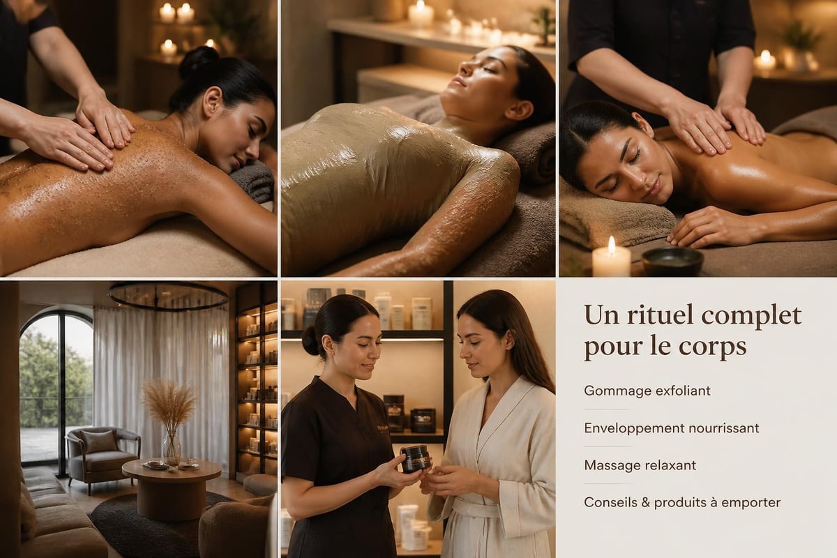 Spa body scrub treatment protocols and integration