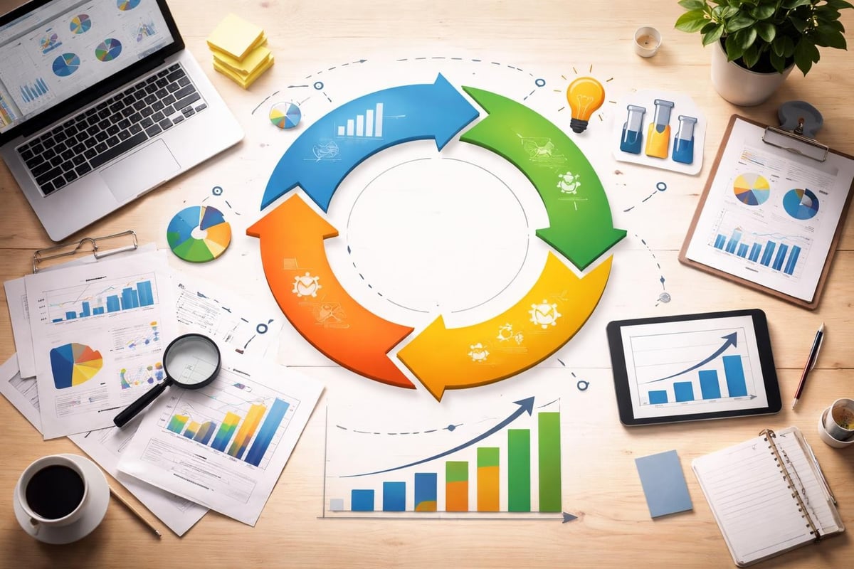 Digital marketing optimization cycle
