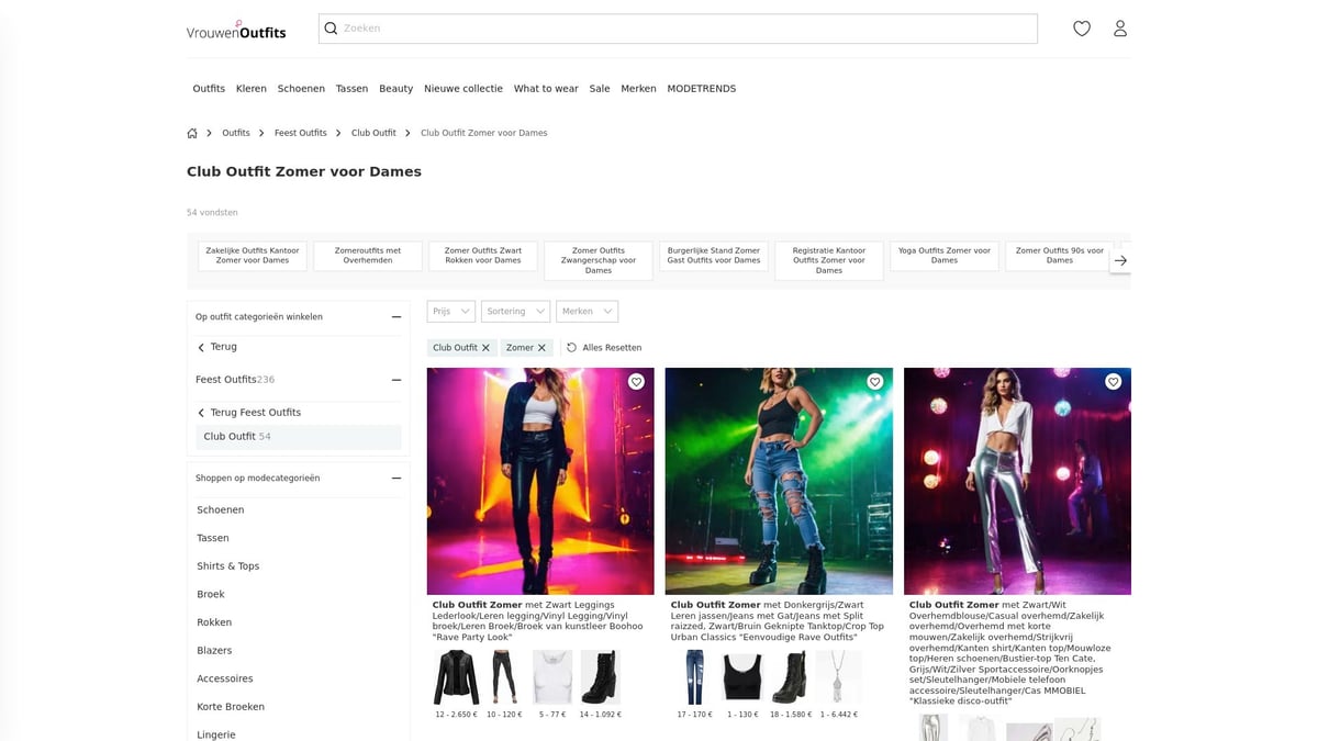 7x Dames Outfit Inspiratie Voor Elke Gelegenheid 2025 - Festival & Club: Statement Outfits voor Avondjes Uit