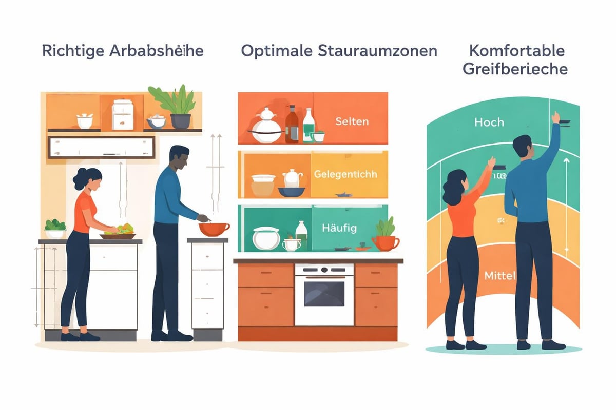 Ergonomische Küchenplanung