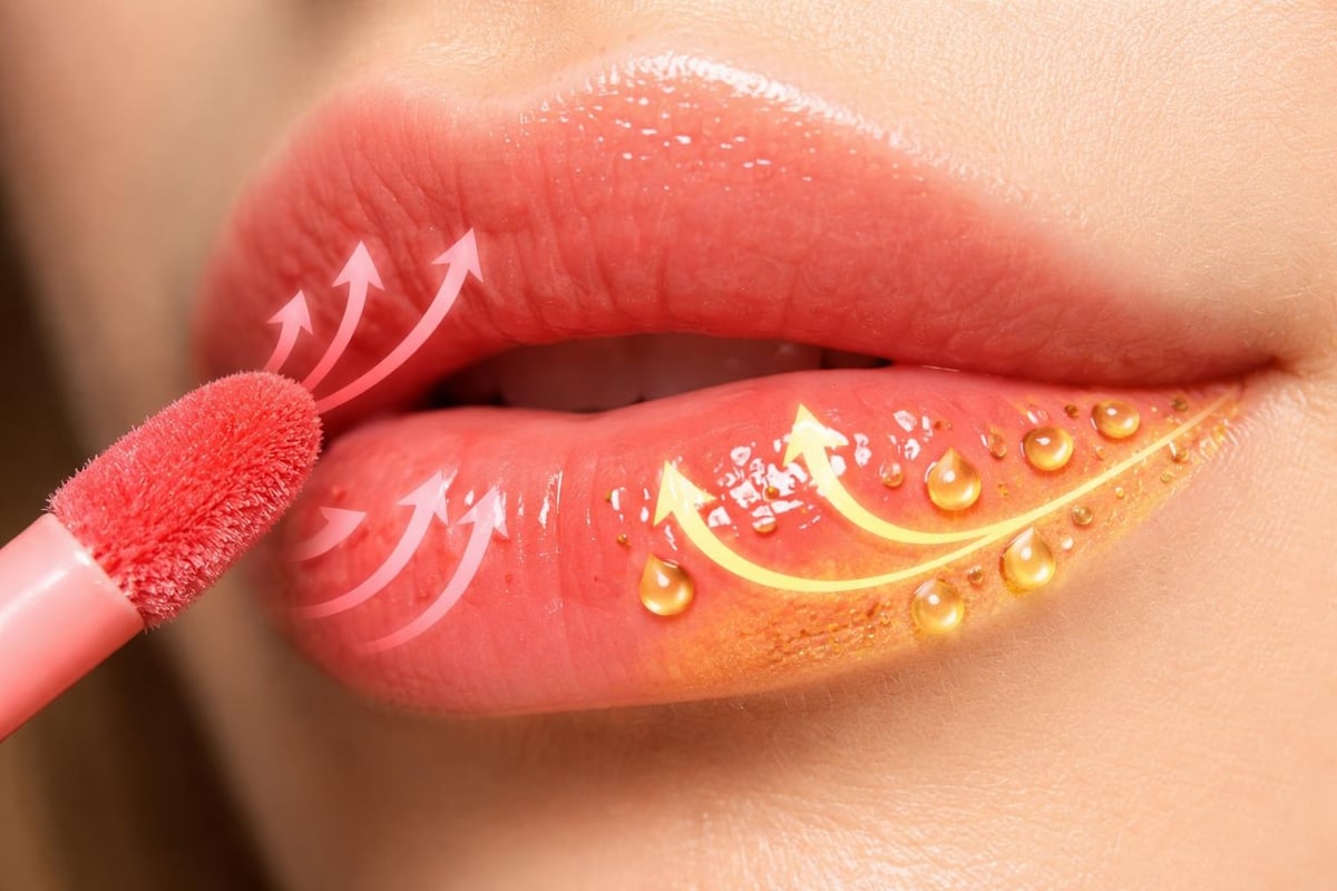 Lip stain technology
