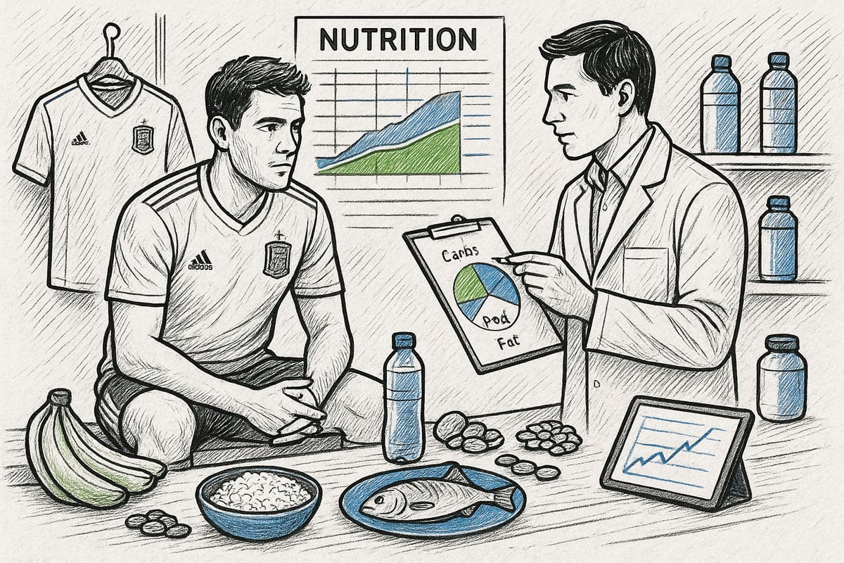 Fundamentos científicos de la nutrición deportiva para futbolistas