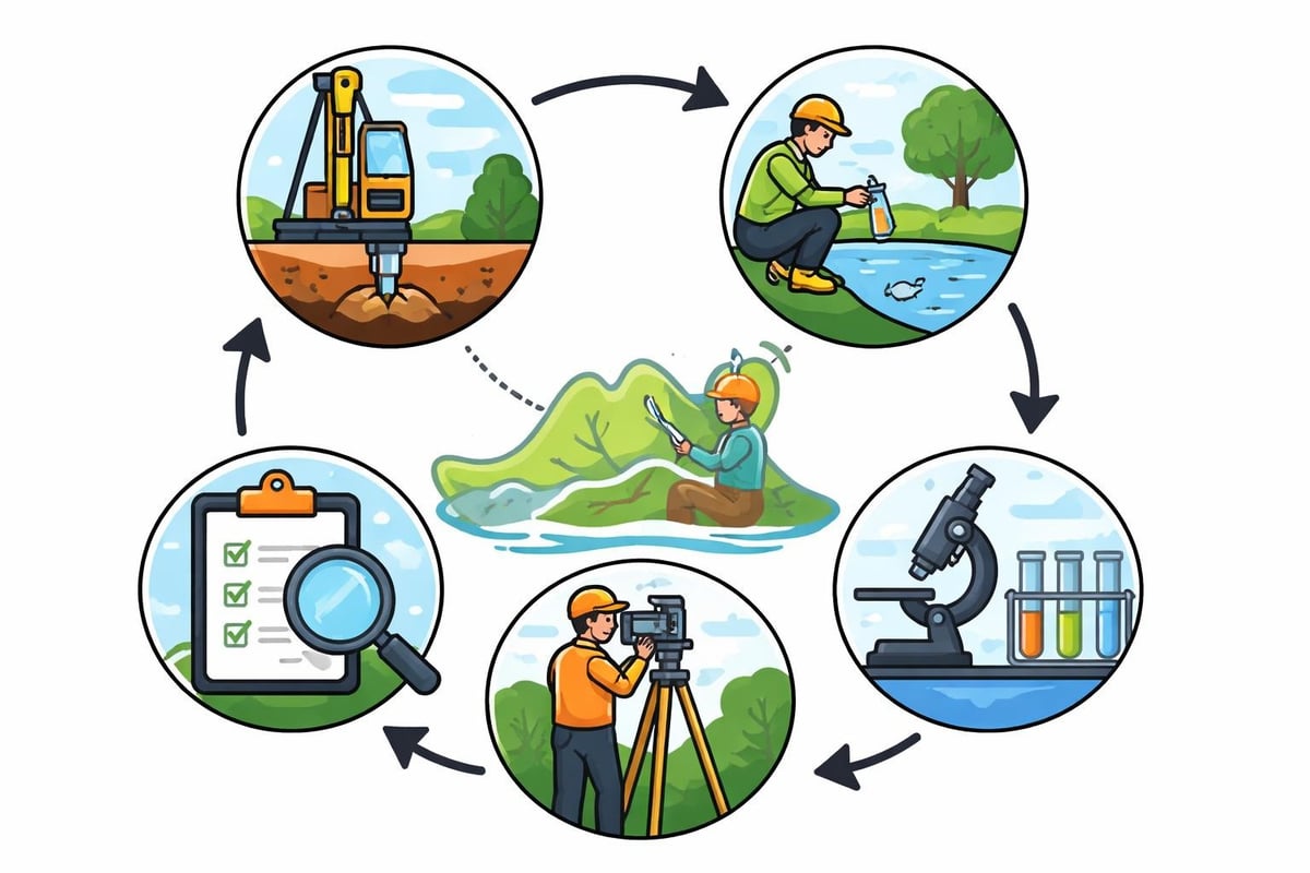 Site evaluation process components