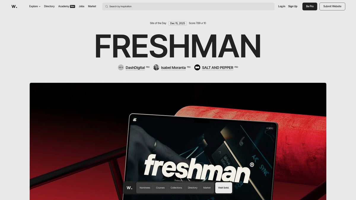 7 Must-See Branding Website Ideas for 2026 - Awwwards