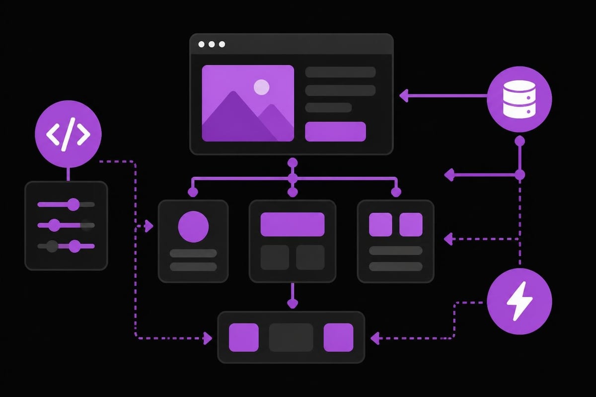 Component architecture flow