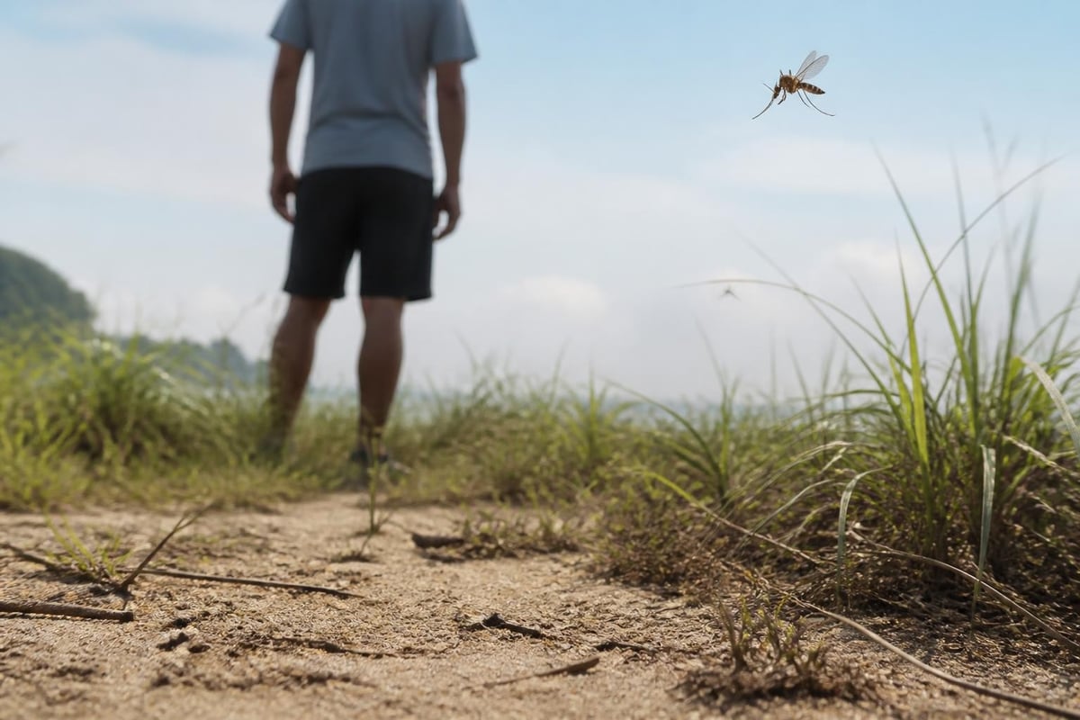 Mosquito scent detection mechanism