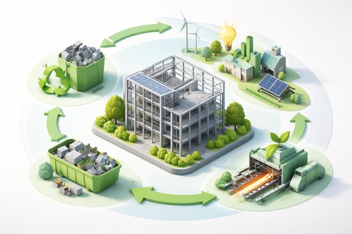 Steel frame environmental benefits