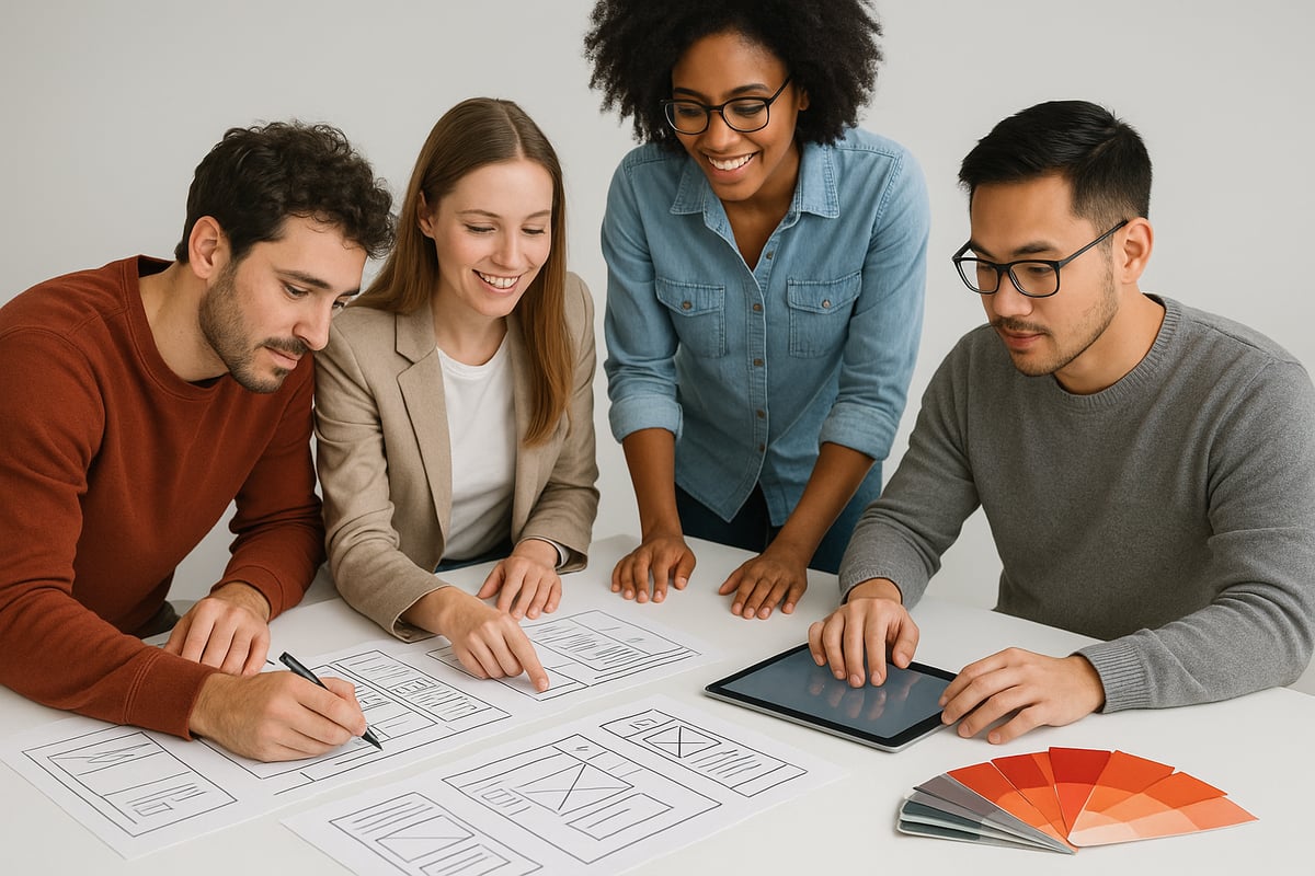 Webseiten Layout Guide 2026: Kreative Lösungen für Erfolg 3 Schritt-für-Schritt: Der Gestaltungsprozess eines kreativen Webseiten-Layouts