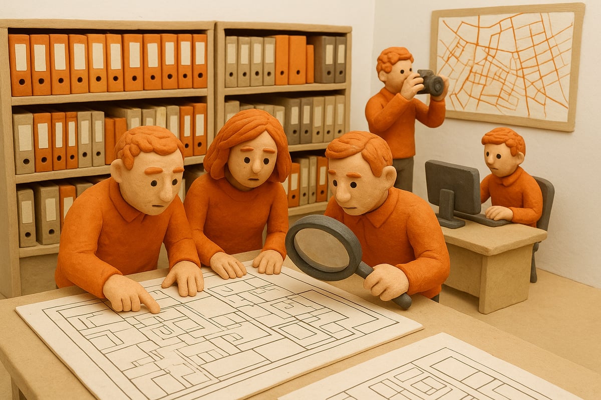 Waar vind je bestaande bouwtekeningen?