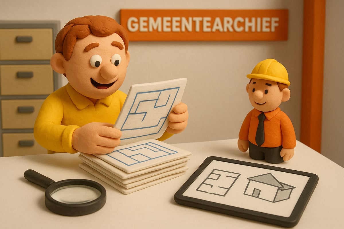 Bouwtekeningen aanvragen: stappenplan voor 2025