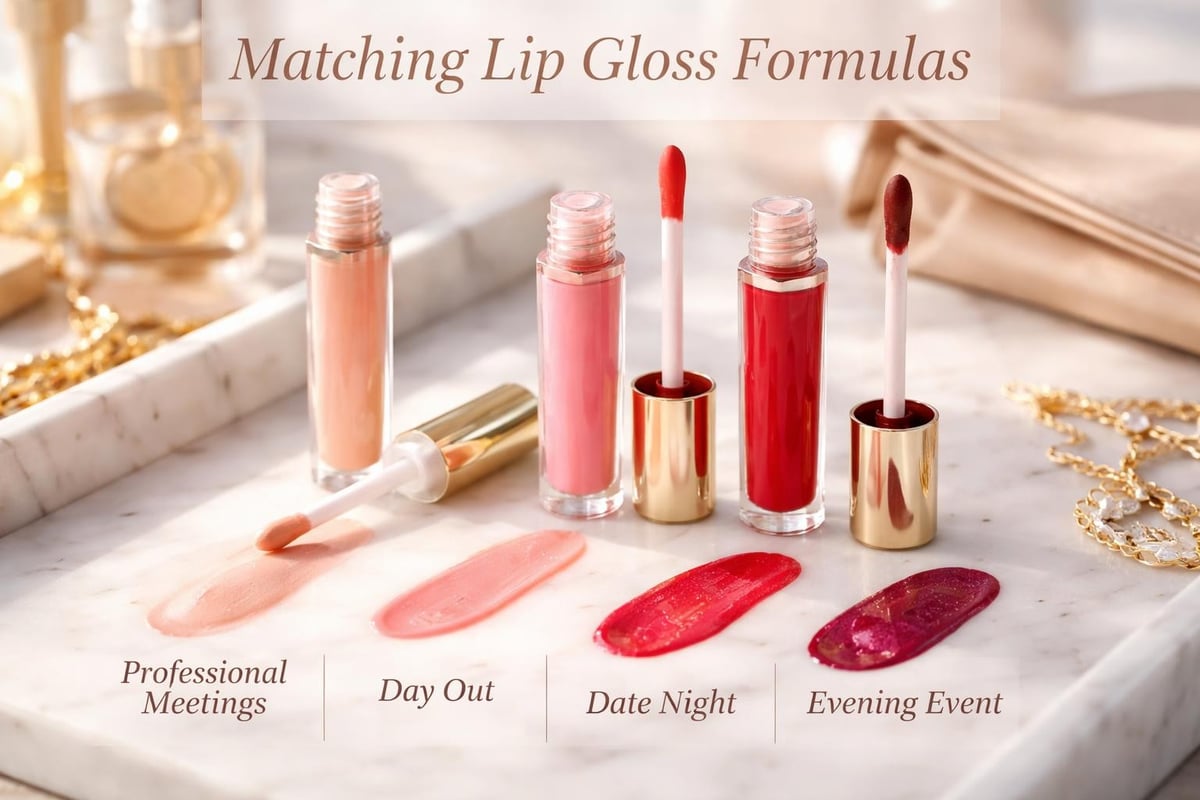 Lip color selection guide
