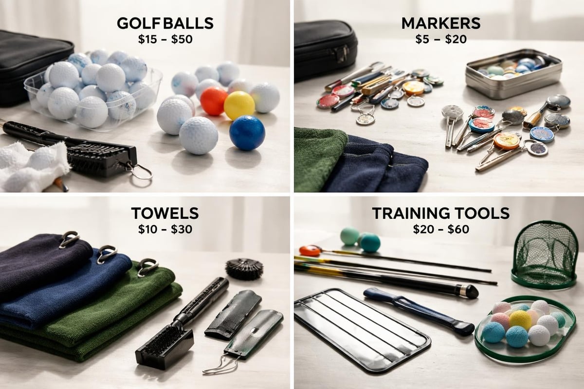 Golf accessory categories
