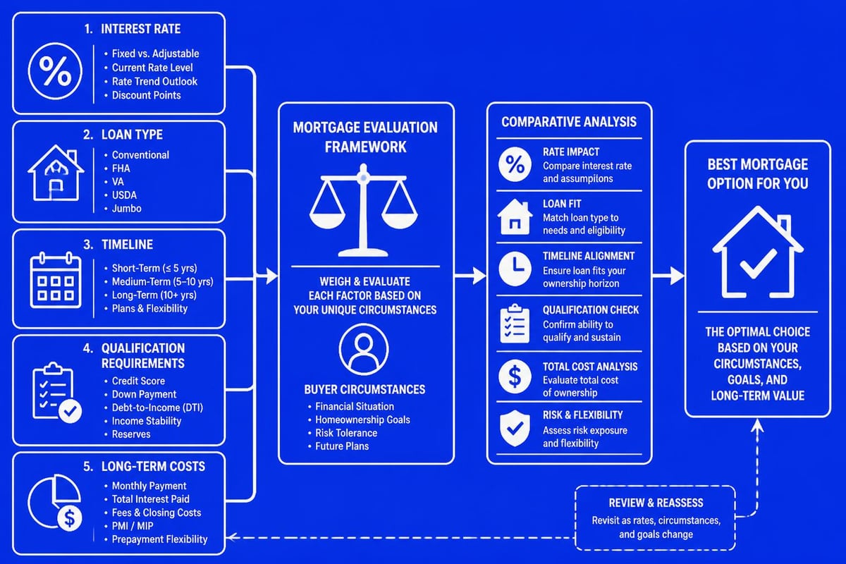 Mortgage decision framework