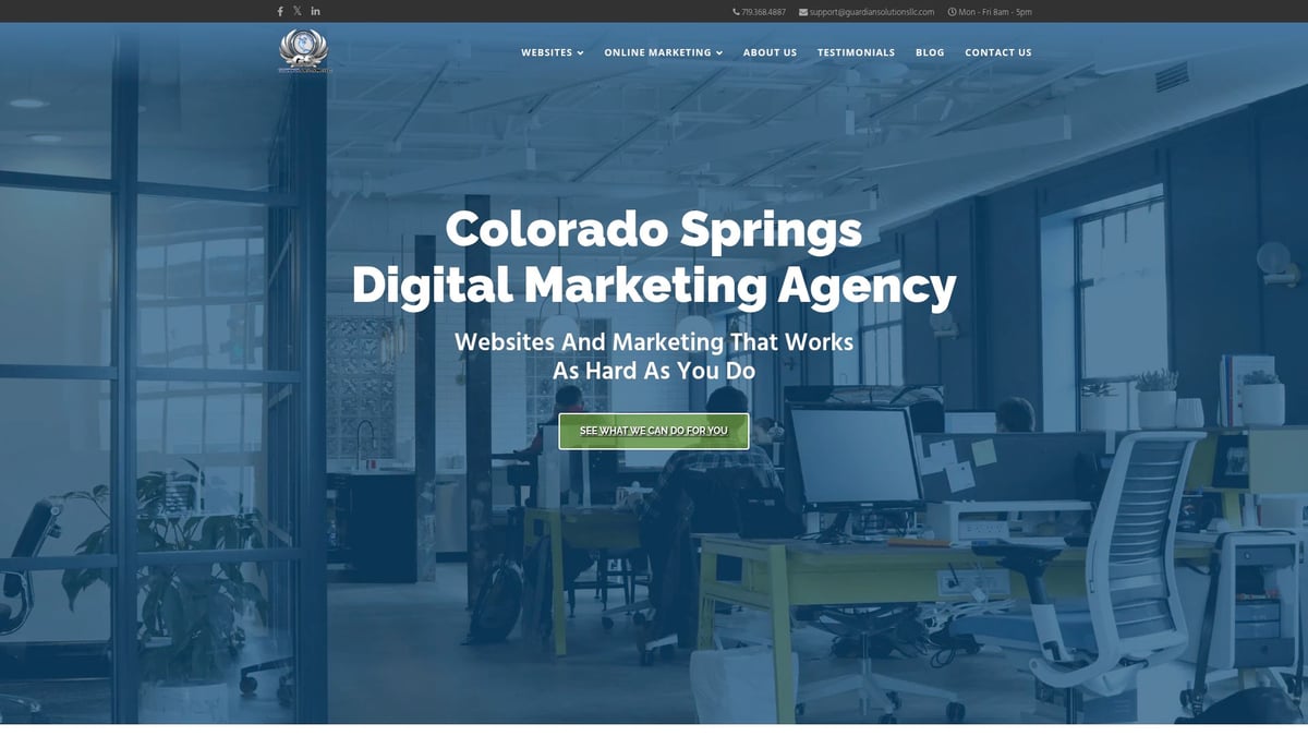 Local SEO Services for Small Business Guide 2025 - Why Work with a Professional Local SEO Partner Like Guardian Solutions LLC