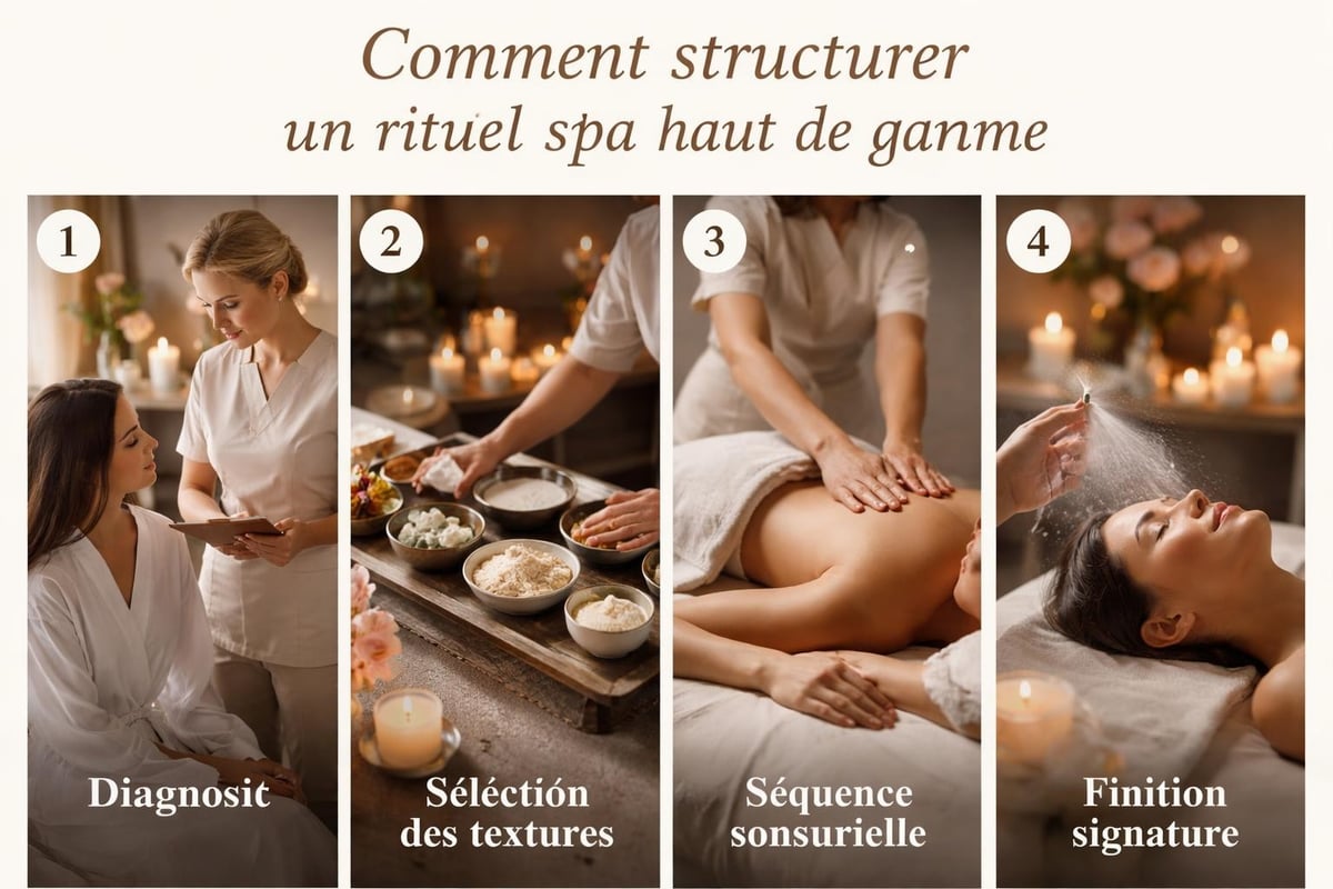 Protocole rituel spa
