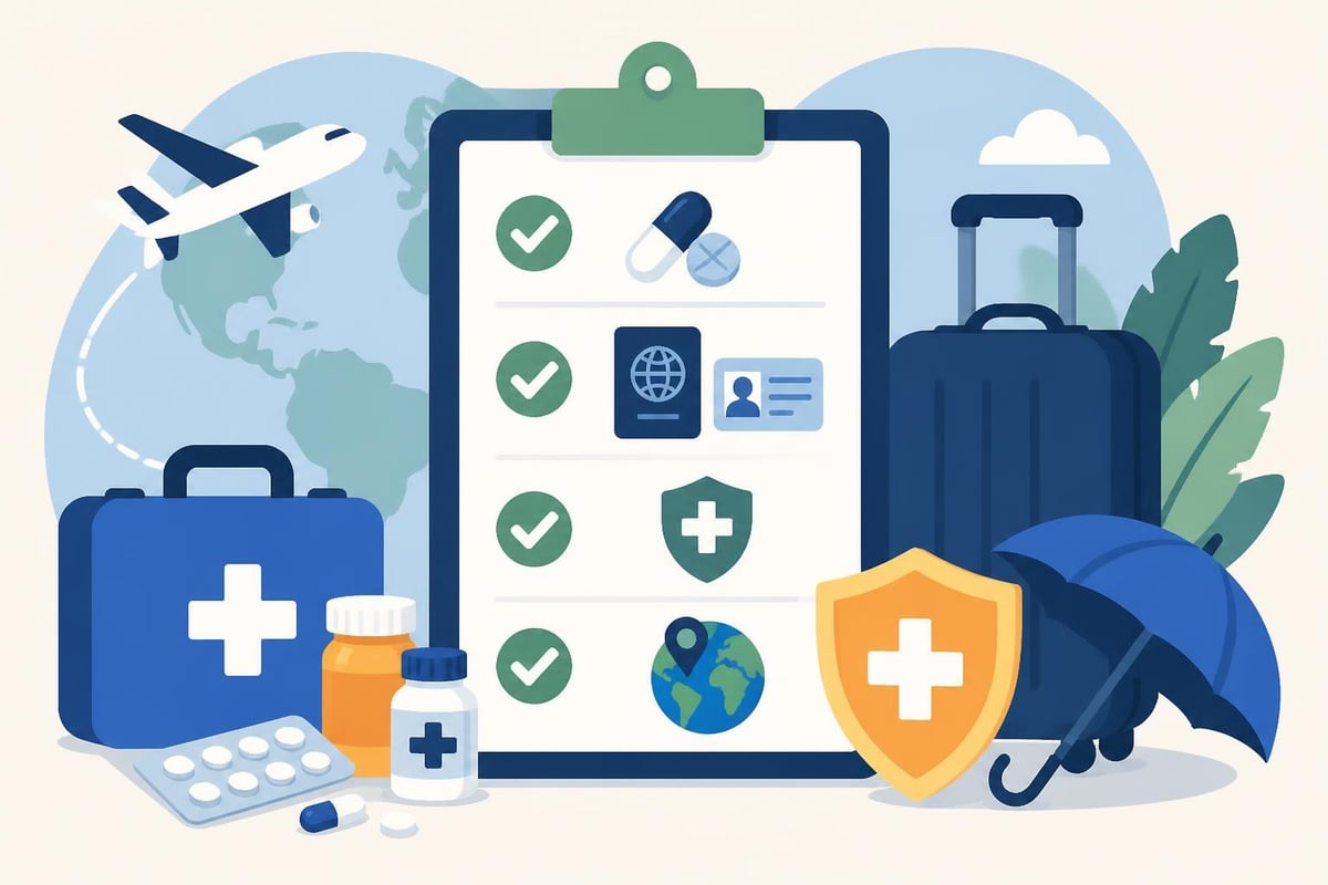 Health preparation for short trips