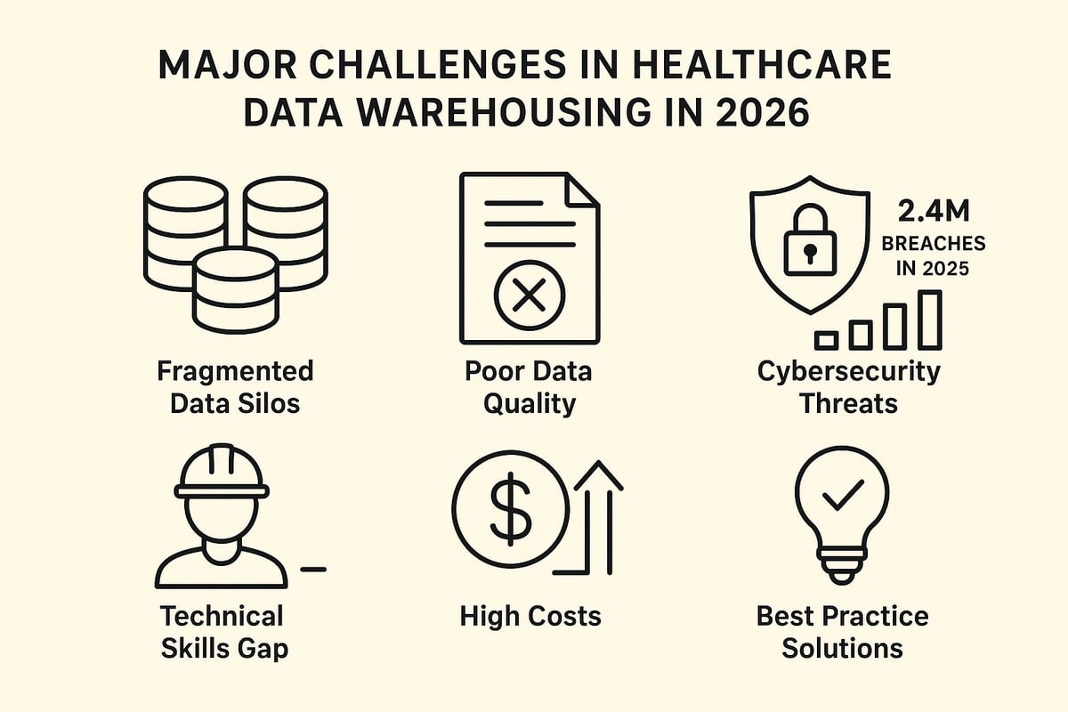 Major Challenges in Healthcare Data Warehousing