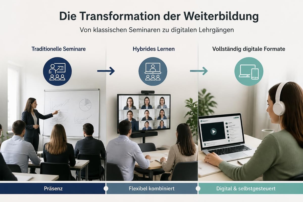 Digitale Lernformate Evolution