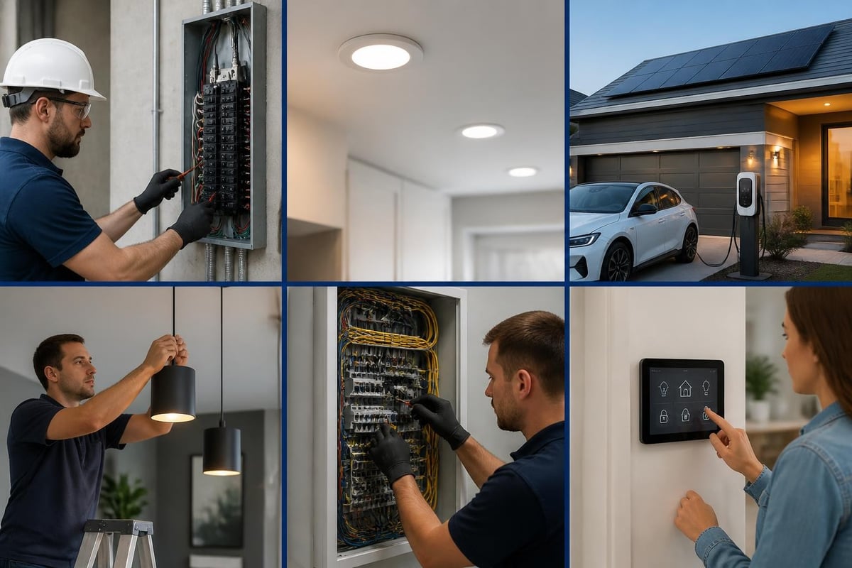Residential electrician services overview