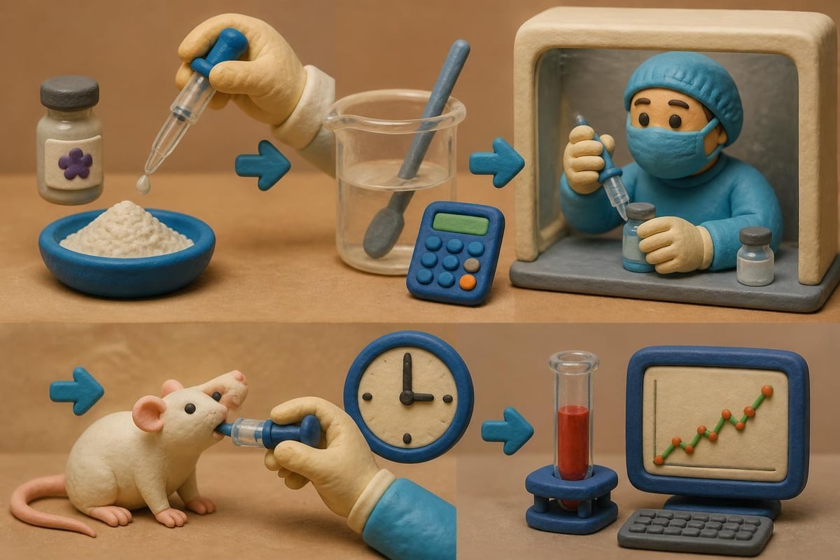 Dosing protocol workflow