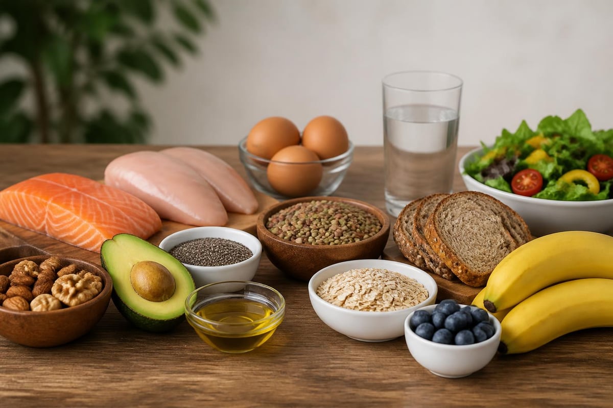 Eating Well Meal Plan: Your Guide to Healthy Living 1 Balanced nutrition components