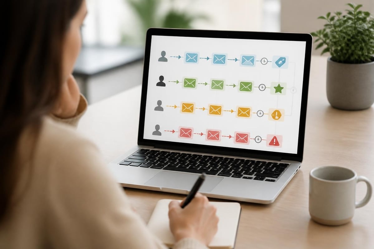 Email marketing automation workflow