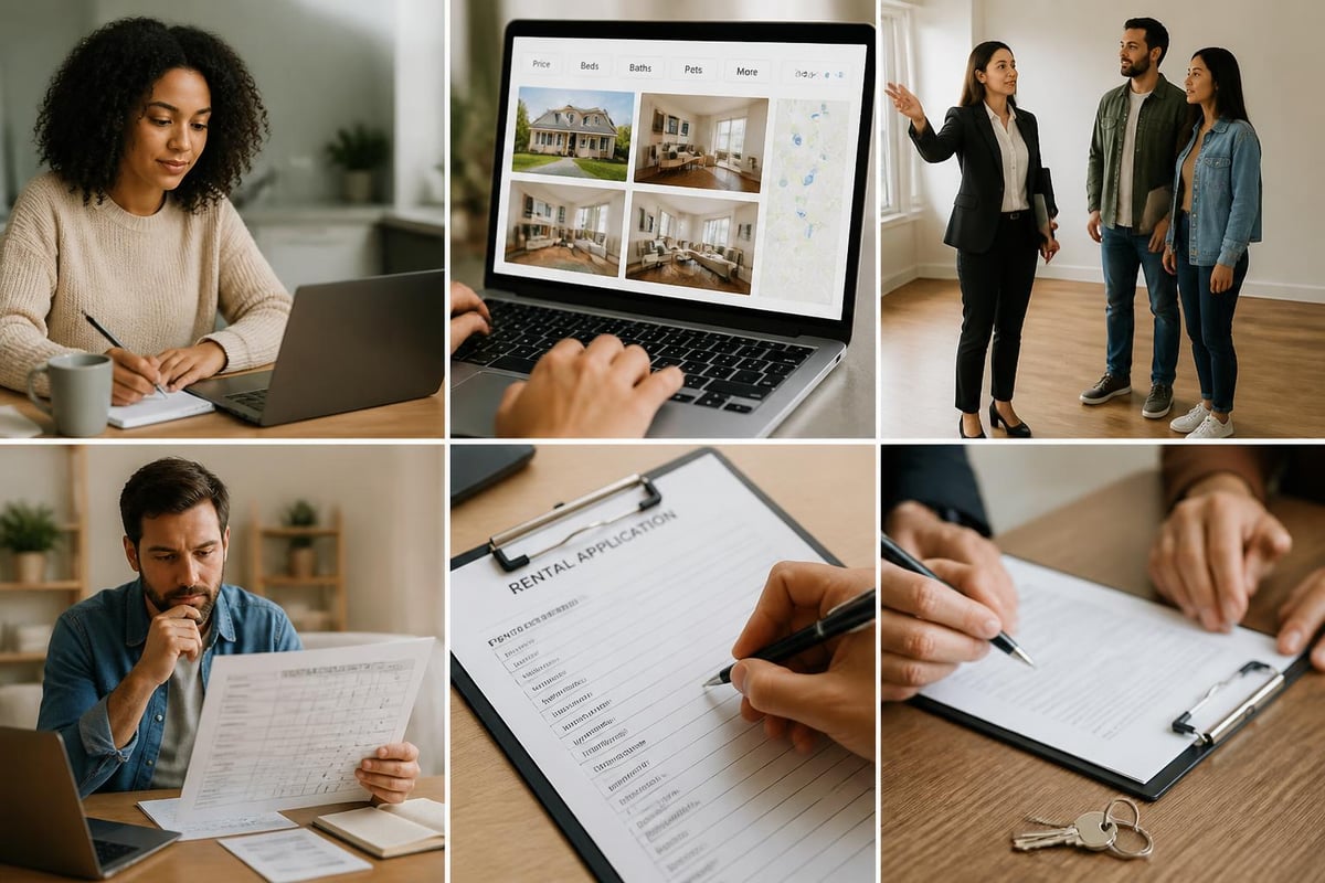 Townhome search process