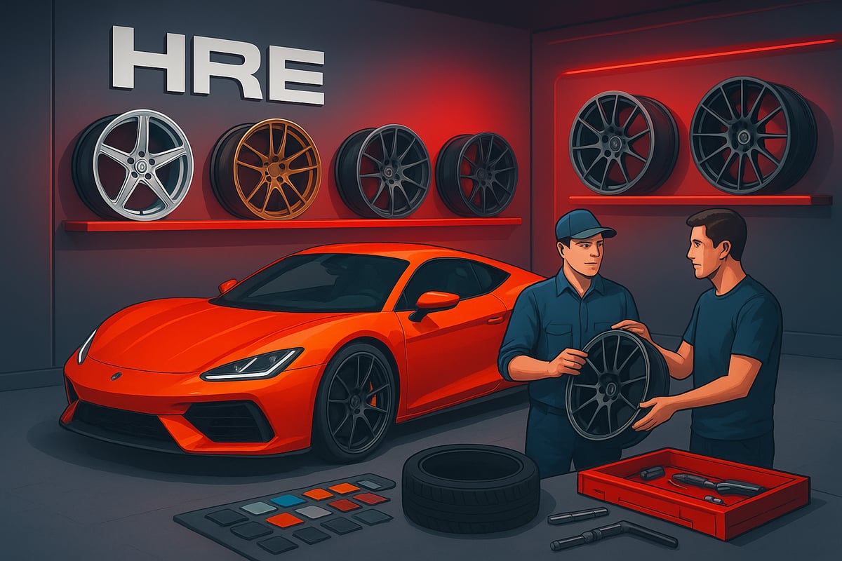Step-by-Step Guide: Choosing the Right HRE Wheels for Your Vehicle