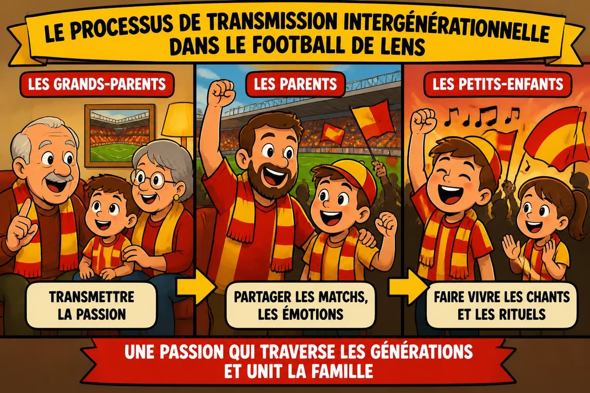 Transmission de la passion lensoise